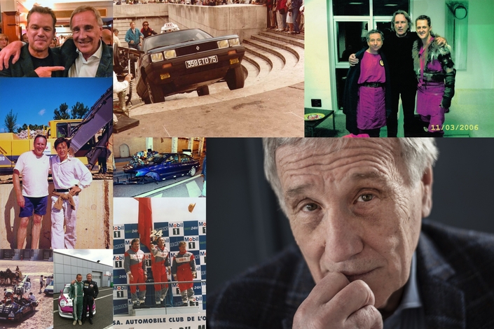 De Matt Damon, à Dany Boon en passant par Jackie Chan ou Michael Schumacher: de belles rencontres au fil de 1800 tournages.