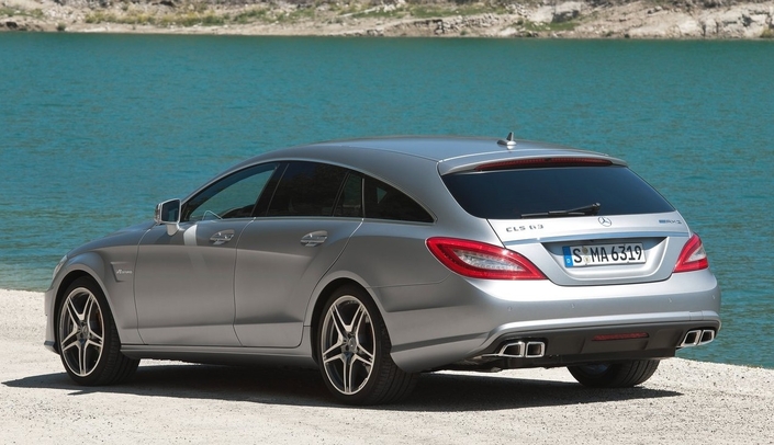 En 2012, la Mercedes CLS 63 AMG se décline en un très savoureux break Shooting Brake.