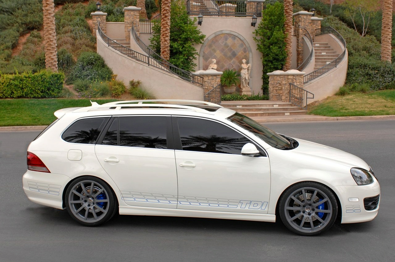 SEMA Show Volkswagen Jetta TDI SportWagen et Jetta TDI Cup