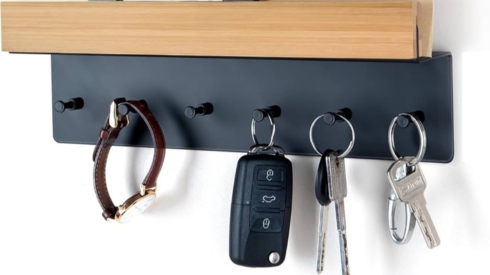 Laisser les clés dans l’entrée et au vu de tous est une mauvaise idée.