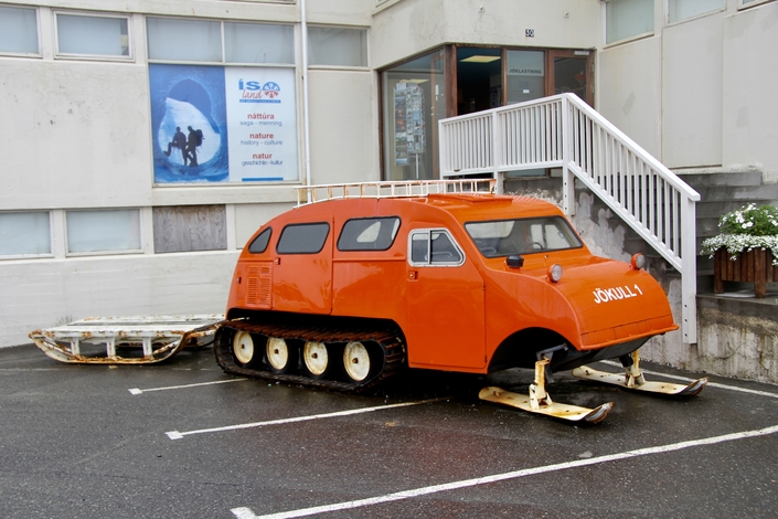 Une berline made in Islande.