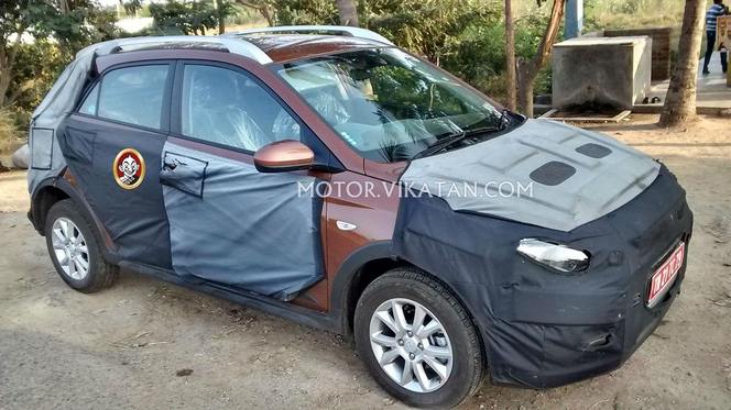 Surprise : voici la Hyundai i20 Cross, une version rehaussée de la citadine