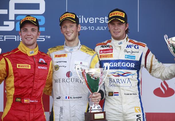 GP2 Silverstone Course 2 : Grosjean sort le grand jeu