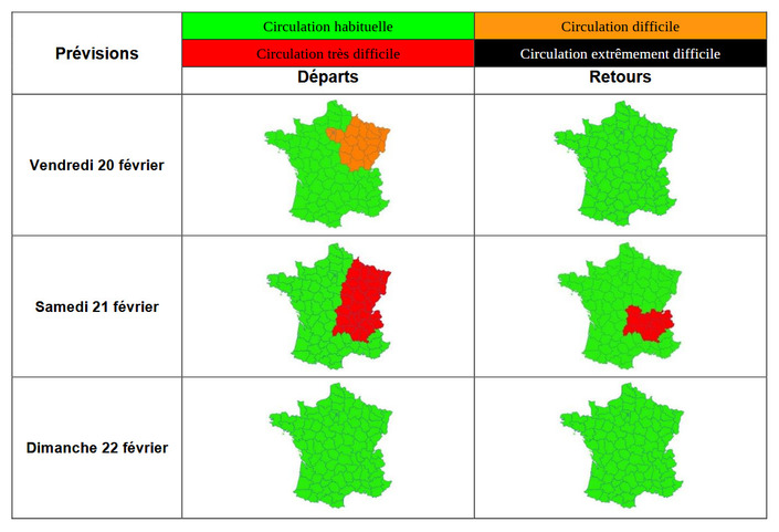 La vie ne sera pas un long fleuve tranquille pour tout le monde sur la route des vacances