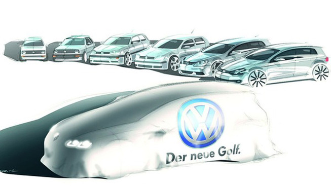 Guide des stands Mondial 2012 : Golf VII, la star chez Volkswagen