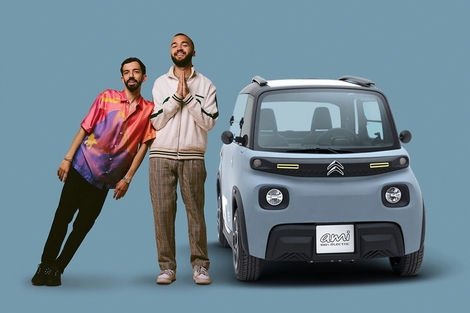 Au début de la collaboration entre Bigflo et Oli et Citroën, il y avait l'AMI...