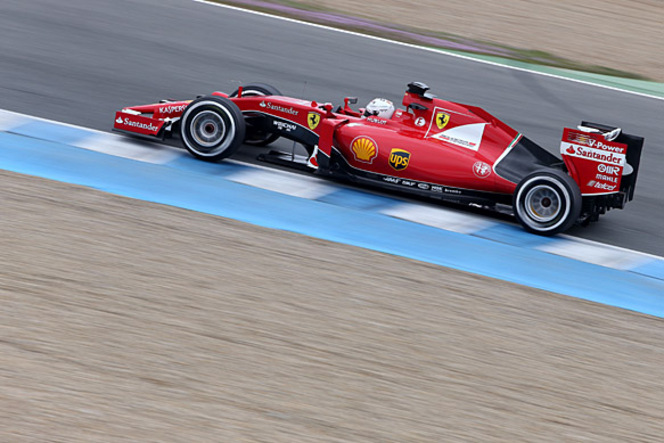 Essais F1 Jerez - Jour 2 : Sebastian Vettel et Ferrari restent en tête