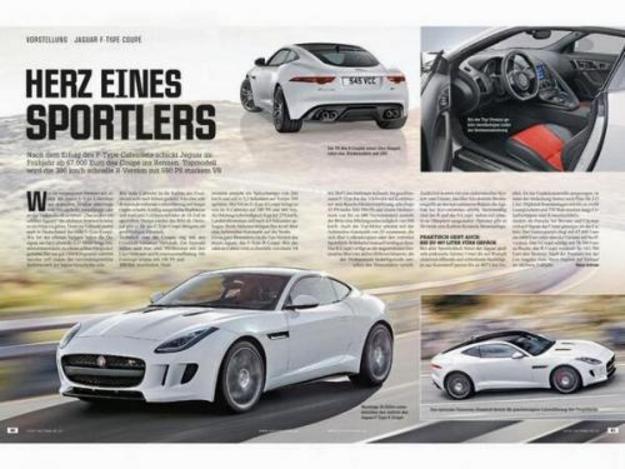 La Jaguar F-Type Coupé en fuite avant sa présentation