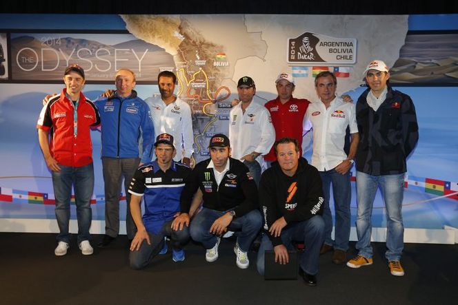 Dakar 2014 - Avec Carlos Sainz et Nasser Al-Attiyah placés, l'échiquier est en place!