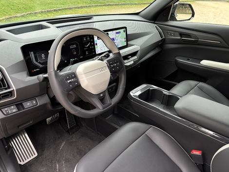 Le planificateur d’itinéraires est efficace et recalcule rapidement en fonction de votre style de conduite et du niveau de charge de la batterie.