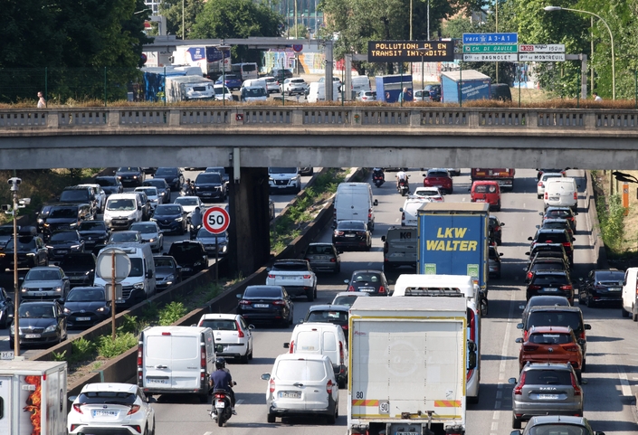 Le périphérique llieu de cristallisation des propositions et des oppositions ©La Parisien Maxppp