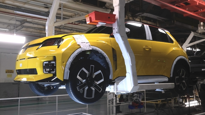 Les chaînes d’Electricity à Douai : la seule unité de production de la R5 aujourd’hui. Crédit photo : Caradisiac.