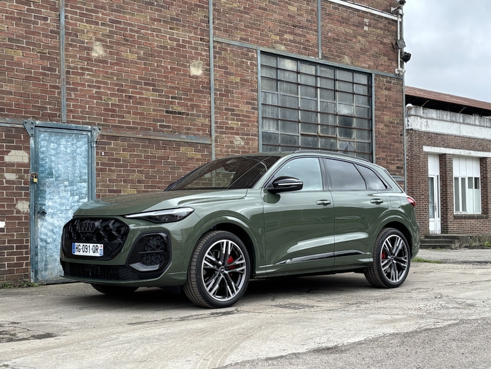Avec cette motorisation hybride rechargeable, l'Audi Q5 peut parcourir 97 km en une charge.