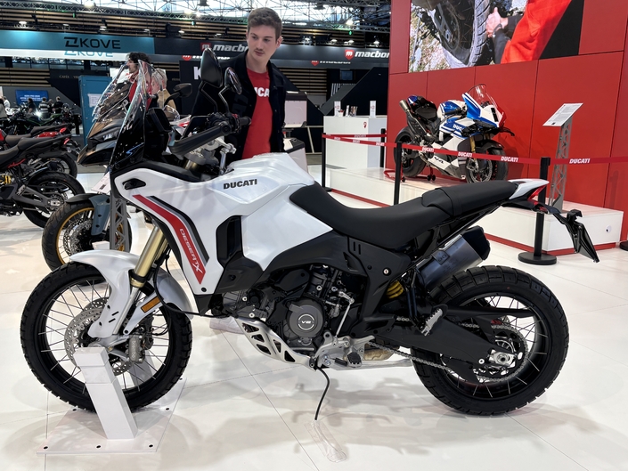 Ducati dévoile en première mondiale au salon de Lyon la nouvelle DesertX