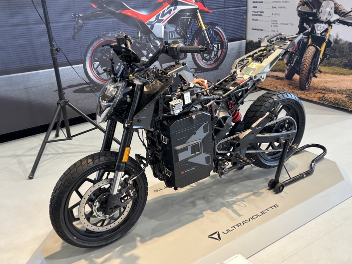 Ultraviolette dévoile au salon de Lyon son trail 100 % électrique, le X47