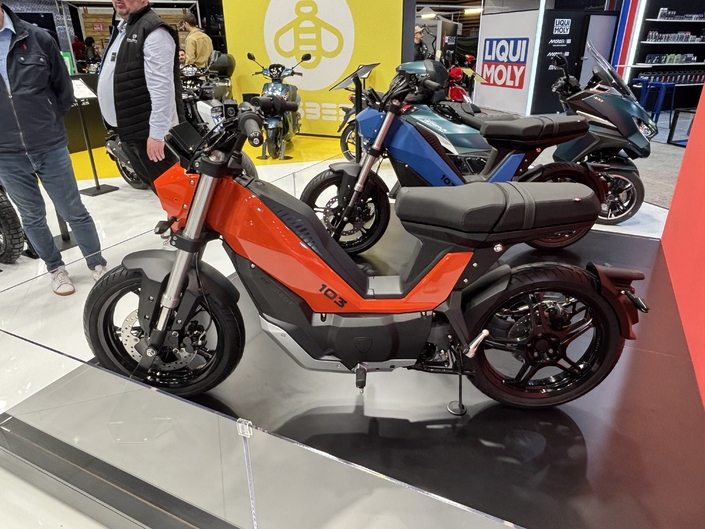 Le Peugeot 103 est de retour en électrique à l’occasion du salon de Lyon
