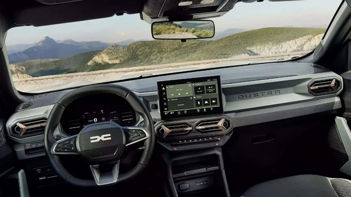 L’équipement du Duster Spirit of Sand est basé sur le niveau Extreme.