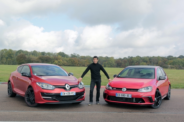 Comparatif vidéo - Renault Mégane RS vs Volkswagen Golf GTi Clubsport : el classico