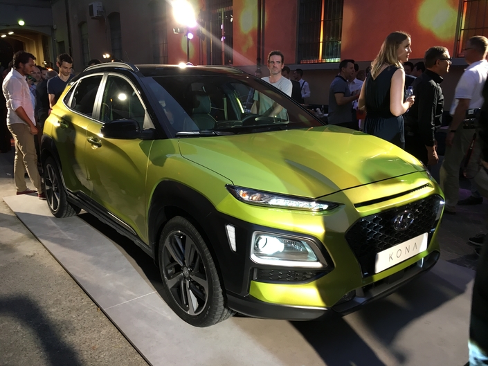 Hyundai Kona : les premières images de la présentation en live