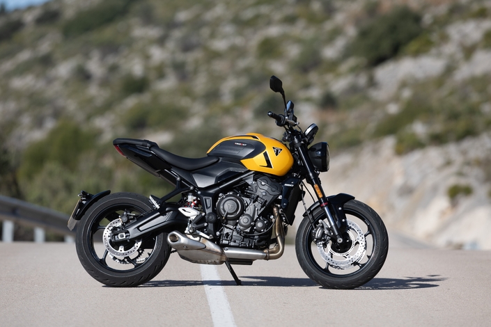 De la puissance sans frein pour la nouvelle Triumph Trident 660 toujours vendue au même prix