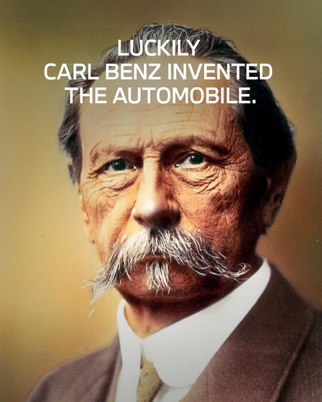 Par chance Carl Benz a inventé l’automobile…