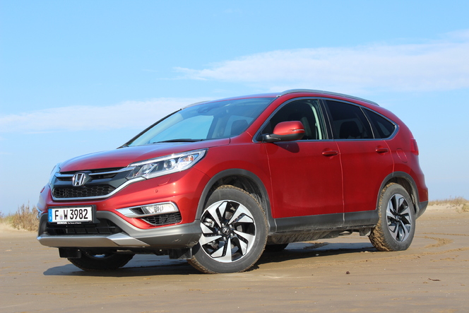 Honda CR-V 4 restylé : en avant-première, les photos de l'essai