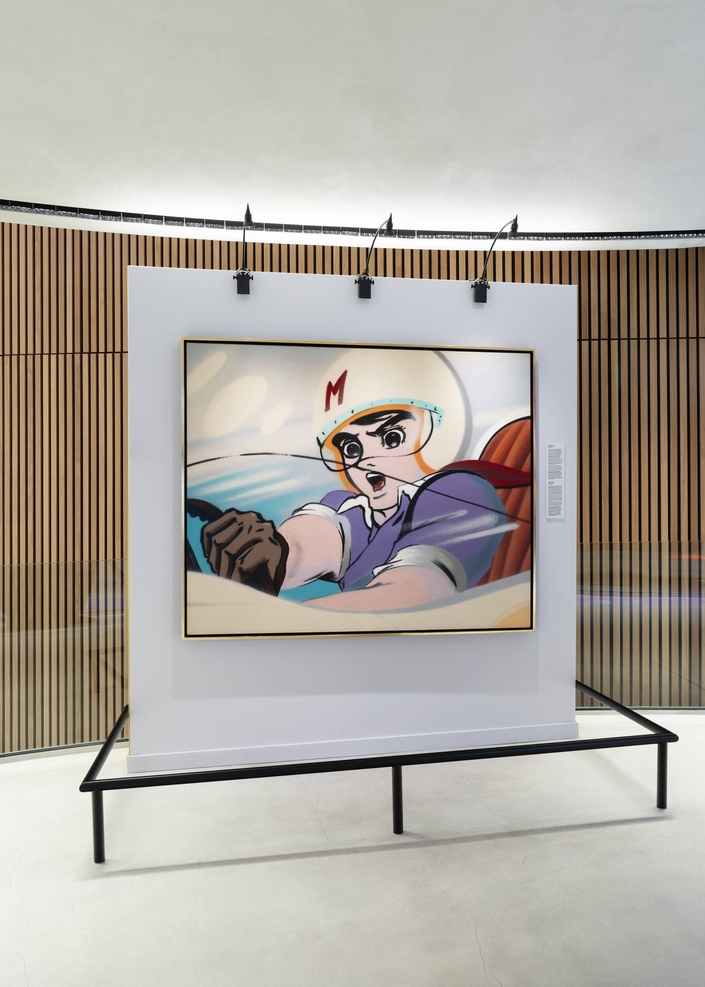 "Red line" de Lee QUINONES (1989) © DORN, Claire / Fisheye Manufacture