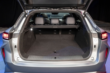 Le coffre de l’Omoda 9 propose plus de 650 litres de chargement.