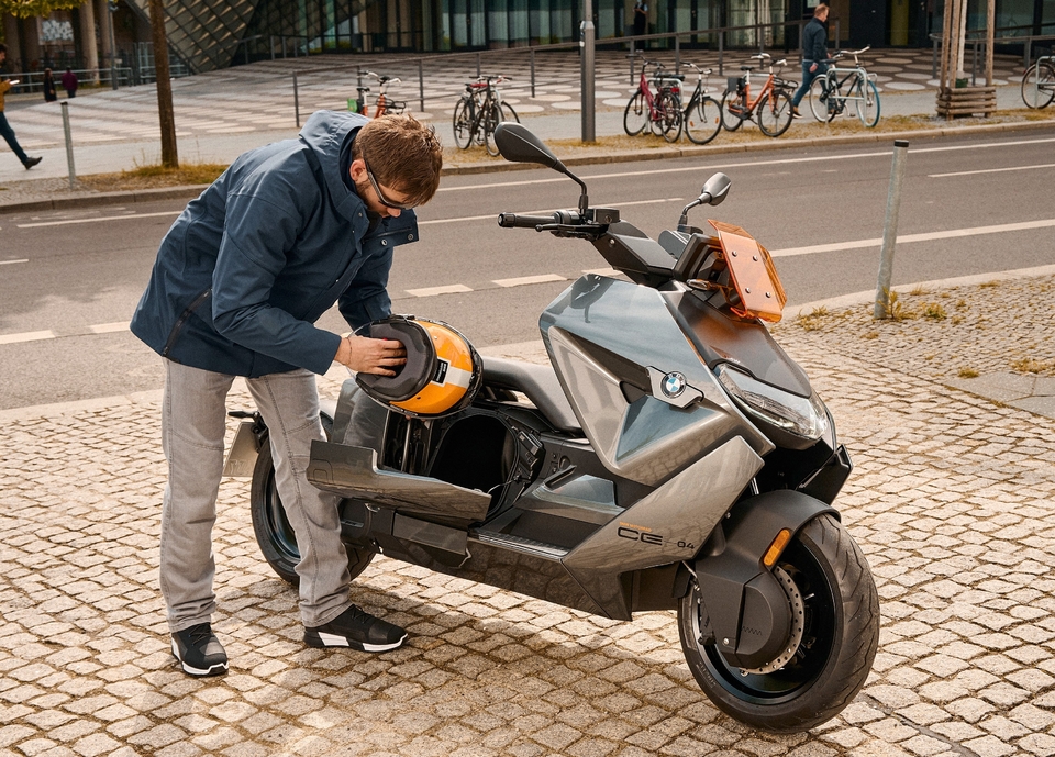 BMW CE 04 : découvrez le nouveau scooter électrique BMW