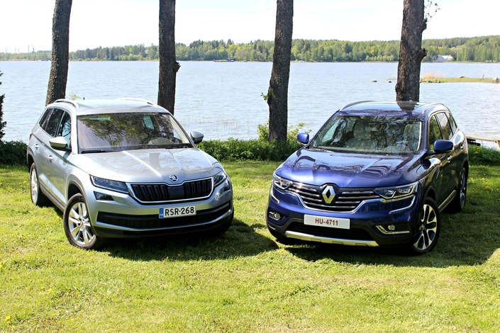 Comparatif vidéo - Renault Koleos (2017) vs Skoda Kodiaq (2017) : étude de K