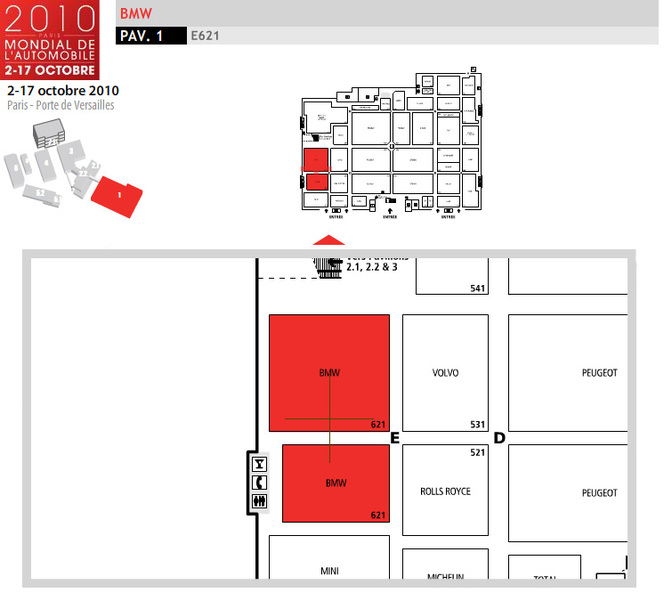 Guide des stands 2010 : BMW n'M pas Paris