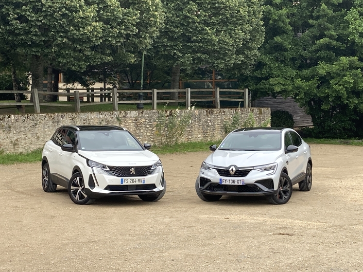 Comparatif vidéo - Peugeot 3008 VS Renault Arkana : duel tricolore