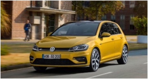 Volkswagen : la Golf restylée a fuité