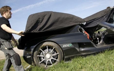 Koenigsegg CCXR : un accident qui fait mal à la voiture écolo !