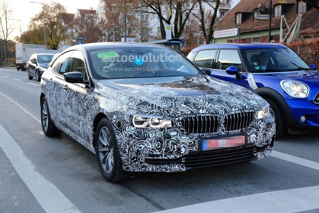 Surprise : la future BMW Série 6 GT montre son regard