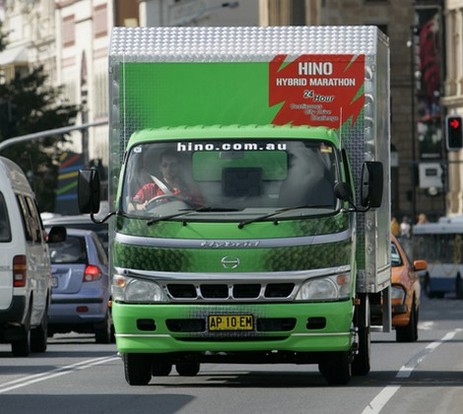 Hino : Dutro Hybrid 6500, le camion vert qui roule des mécaniques en Australie !