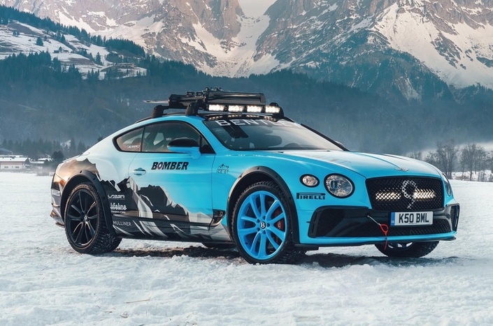 Bentley dévoile une Continental GT taillée pour la glace