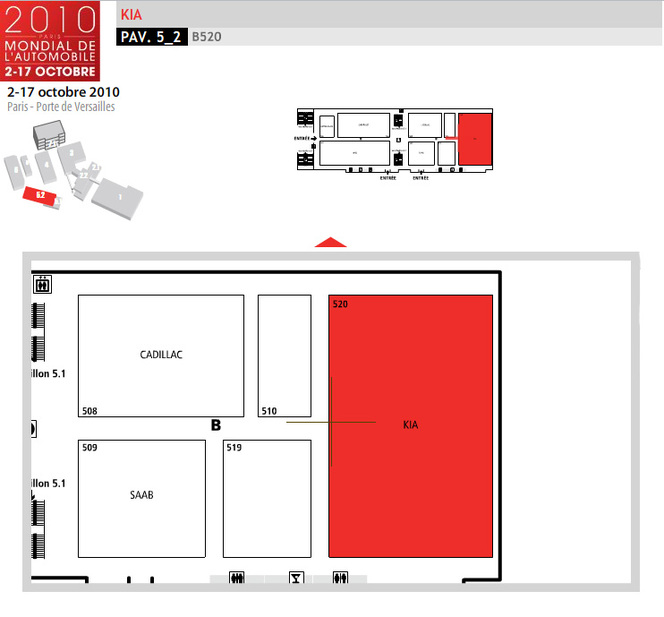 Guide des stands 2010 : Kia élargit le spectre