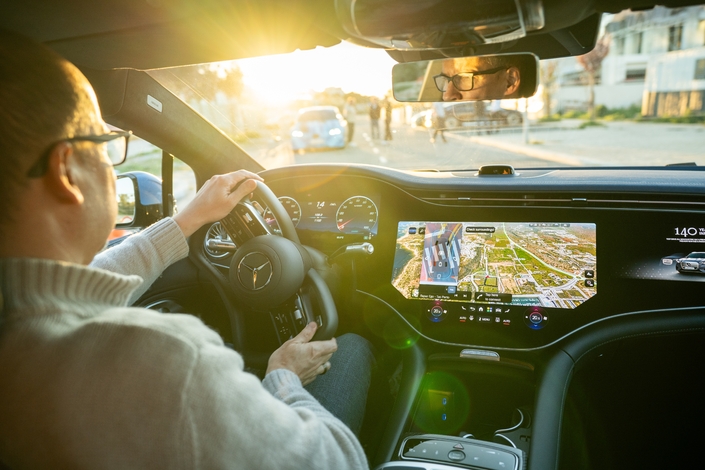 Grâce au nouveau volant, la visibilité s’améliore.