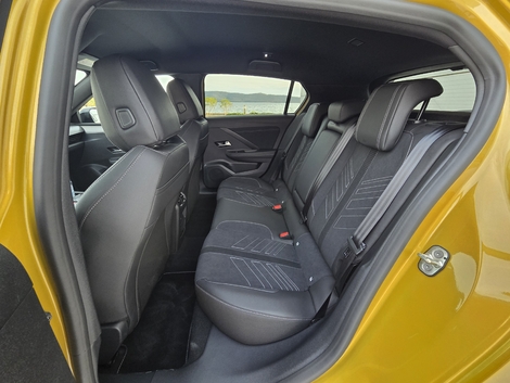 L’espace aux places arrière est compté.