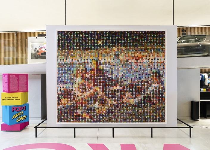 Des œuvres extraites de la fabuleuse collection Renault.