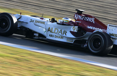 F1 Essais Jerez jour 1: Heidfeld glisse les lisses en tête