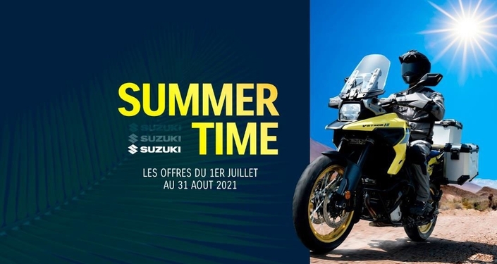 L'offre Summer Time Suzuki c'est jusqu'au 31 août !