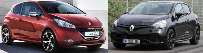 Match du Mondial : Renault Clio 4 RS ou Peugeot 208 GTI ?