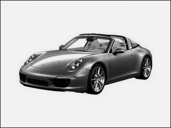 La future Porsche 911 Targa en fuite