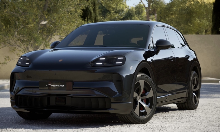 Voilà à quoi ressemble le Cayenne Electric de base sans aucune option.