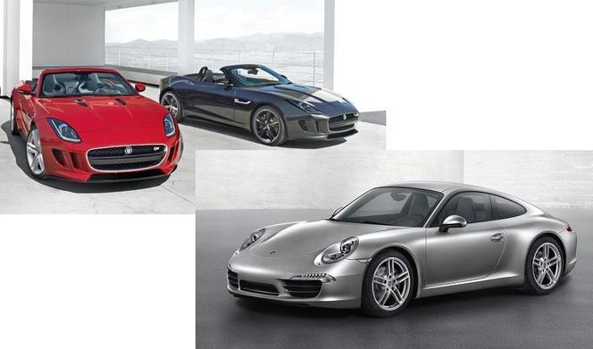 Match du Mondial : Jaguar F-Type ou Porsche 911 ?