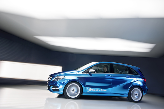 Mondial de Paris 2012 : Mercedes Classe B Electric Drive