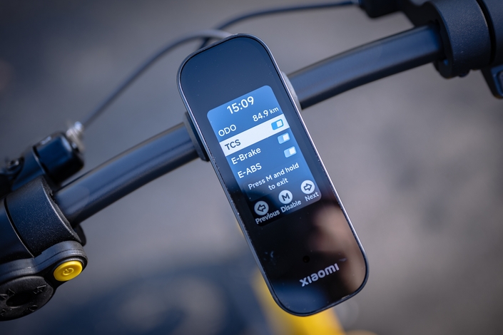 Un accès rapide aux aides à la conduite, comme sur les voitures. Mais là, pas de bip gênant.