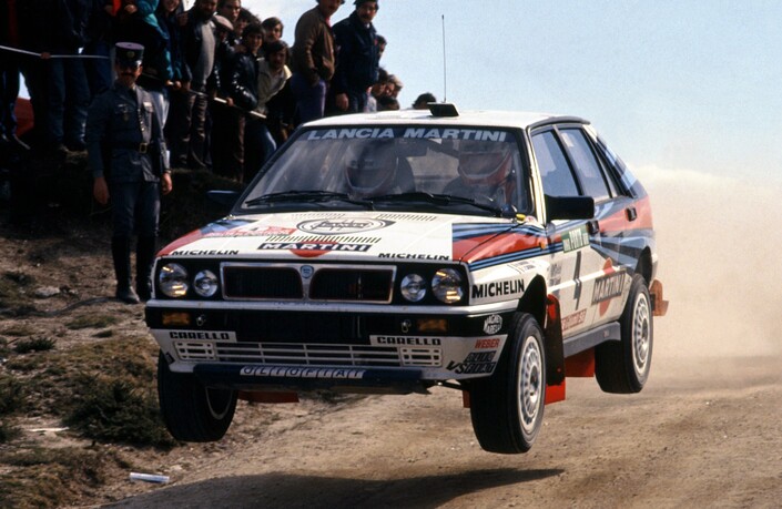 En 1988, la Lancia Delta Integrale remporte 10 épreuves sur les 11 du WRC.